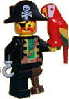 Featured Image for Classic Pirate Minifigures ~ Captain Redbeard