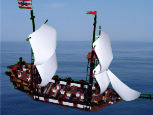 Is the new HMS Venture able to defeat Brickbeard's Bounty?