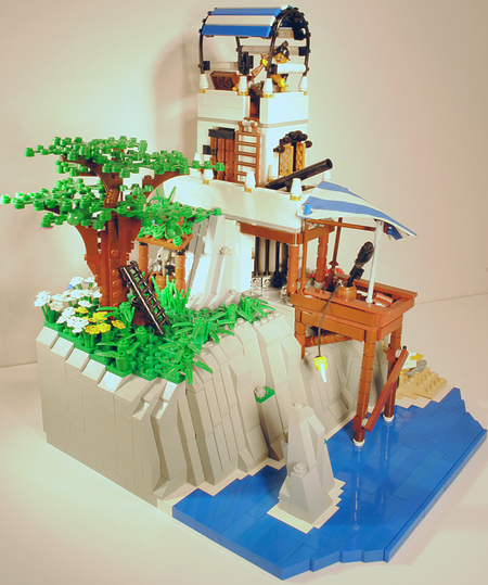 Sanctuary by the Sea Pirate MOC