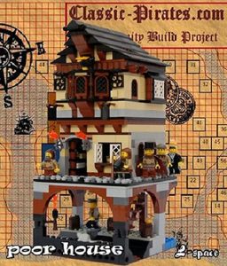 Salvation Army house poor Lego pirate rich Community Build chairty help rescue tax evasion