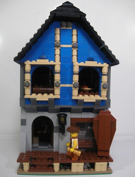 A morgue and a coffin shop, a land-based MOC by Waterbrick Down