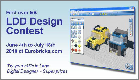 The First ever Eurobricks Lego Digital Designer contest