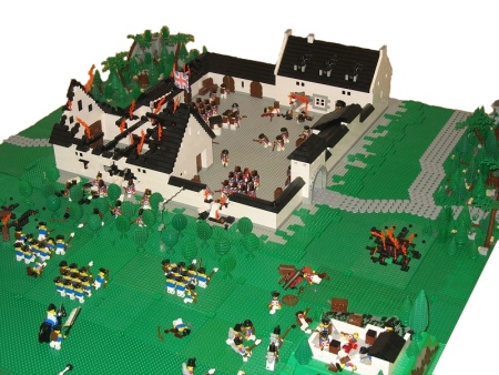 Battle of La Haye Sainte, a Lego creation by DanMov