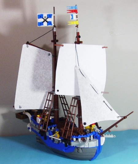 The Supply Tender Ratsee - a Lego creation by Legeaux