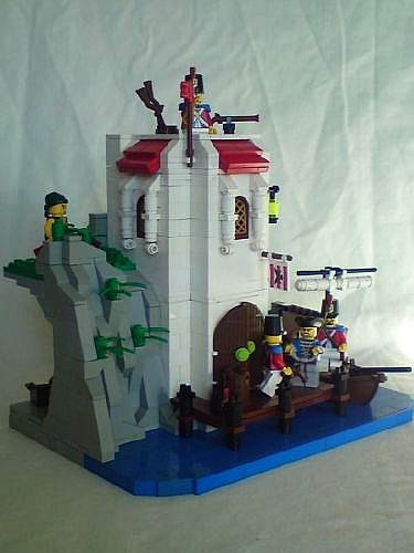 The Little Outpost for the Imperial Guards - a LEGO creation by Nick McLego