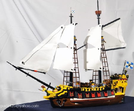 Imperial Soldiers' ship The Mermaid II - a Pirate LEGO creation by Pujo