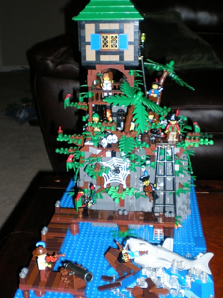 Prison Tower, a LEGO Pirates island-based MOC by CCOOK