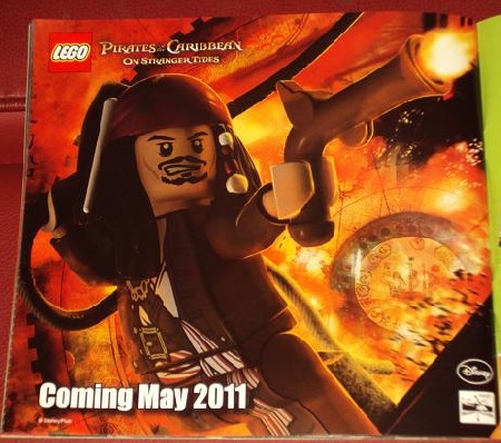 A first gaze at Pirates of the Caribbean in 2011 LEGO catalogue