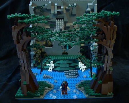 Fountain of Youth by Cecilie, a LEGO Pirates of the Caribbean building contest entry