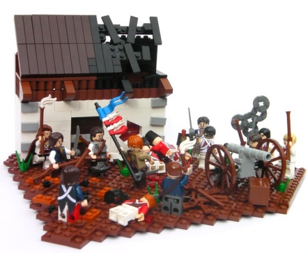 The release of Yorktown, a land-based historical LEGO MOC by TheBrickAvenger