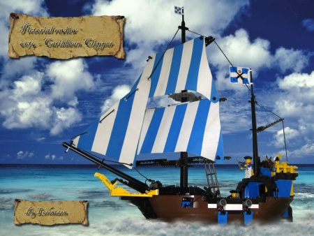 6274 Caribbean Clipper - a LEGO Pirates set reviewed by Lorentzen