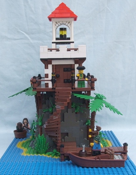 The Lighthouse, a pirate-themed LEGO creation by Daniel G