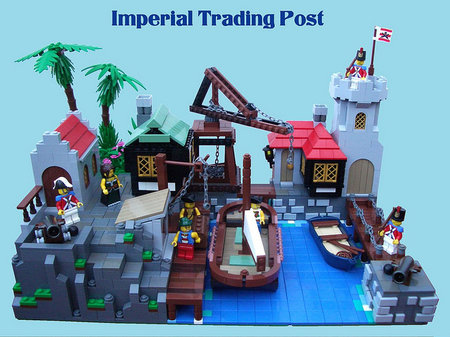 LEGO Pirate Imperial Trading Post MOC 2 Much Caffeine