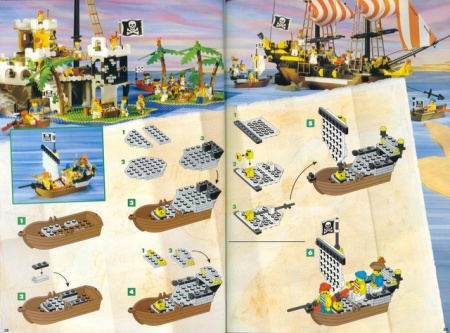 Alternate sets and instructions from LEGO Idea Books of 1990s