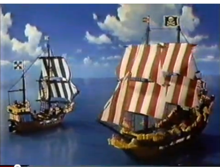 Classic LEGO Pirate commercial