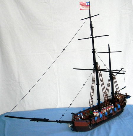 LEGO Pirate Ketch North Carolina MOC Corioso