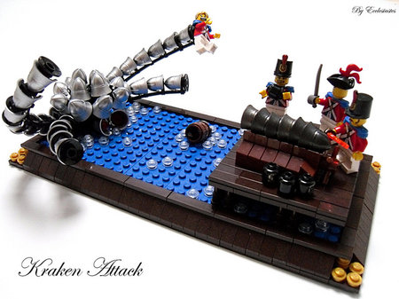 LEGO Pirate Kraken Attack MOC Ecclesiastes