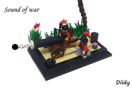 LEGO Pirate Sound of War MOC Diidy