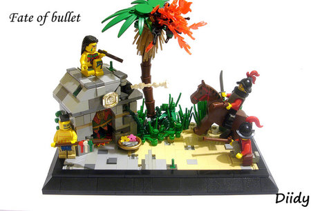 LEGO Pirate Fate of Bullet MOC Diidy