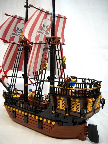 La semillante, a LEGO pirate ship by Peter de Yeule