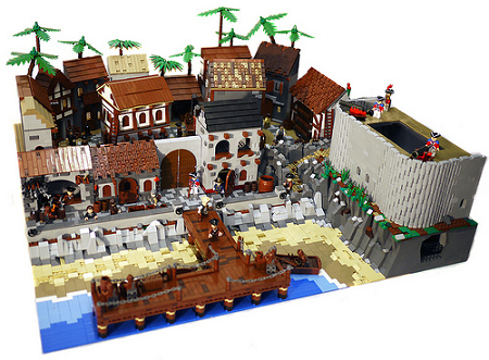 Pirate Town by brickcitydepot