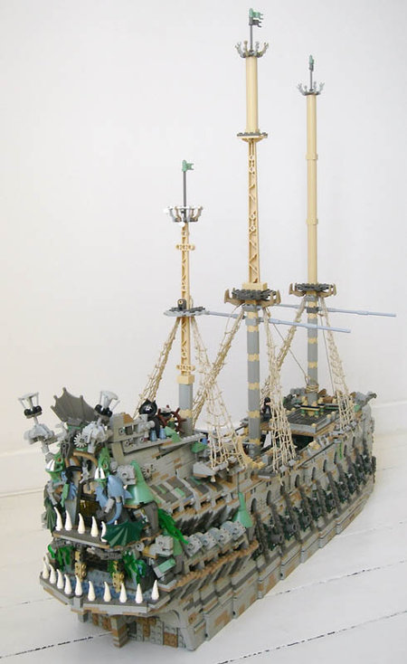 LEGO Pirate Flying Dutchman MOC Sebeus Iniwum