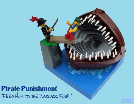 Feed Him to the Sarlacc Fish!, a Pirate LEGO MOC by 2 Much Caffeine