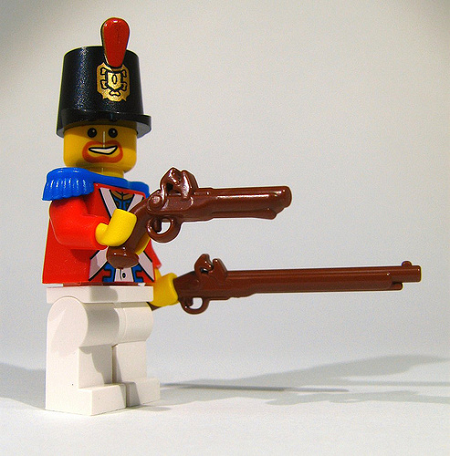 BrickArms Musket and Flintlock Pistol