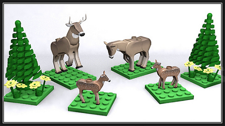 LEGO and Animals