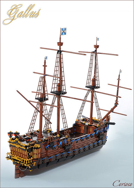 LEGO Pirate Gallus MOC Corioso