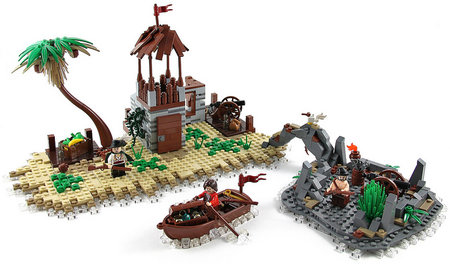 LEGO Pirate Lagoon MOC TheBrickAvenger