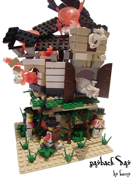 LEGO Pirate Payback Day MOC Horry