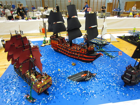 High Seas. Pirate Diorama 2013 (Klodsfest 2013) by Morthen – The