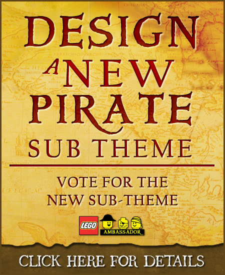 Design NEW LEGO Pirates Sub-theme - Vote for the Sub-Theme