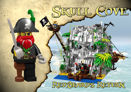 Featured Image for Skull Cove: RedBeard’s Return LEGO Ideas Project