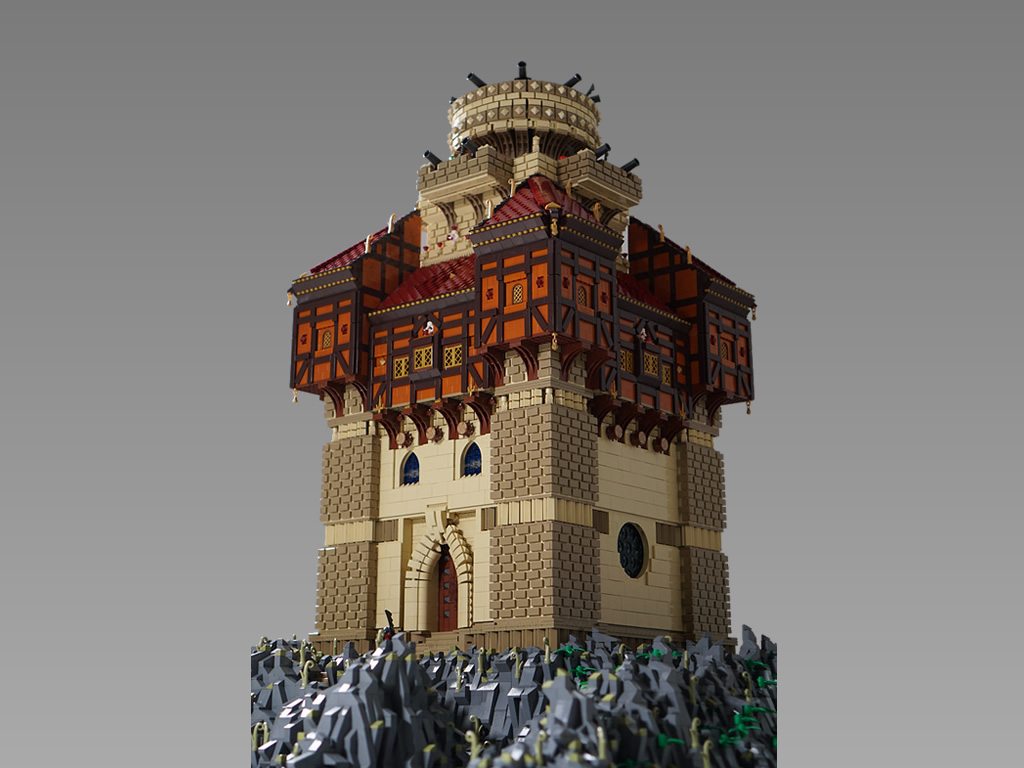 MOC: The LEGO Castle of Captain Sabertooth