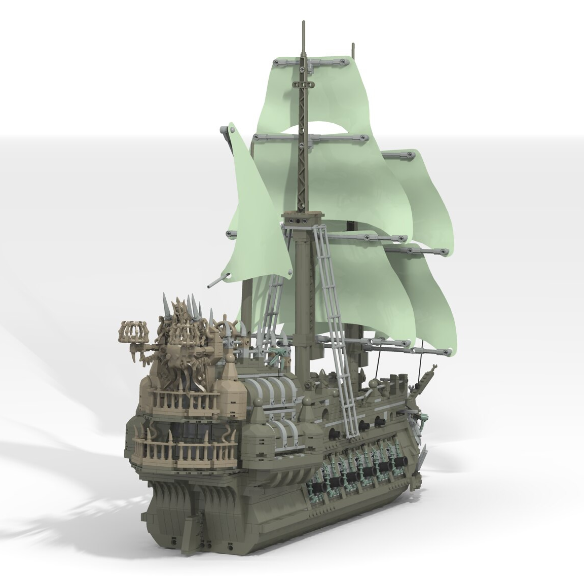 Render of "The Flying Dutchman" by ZedKay