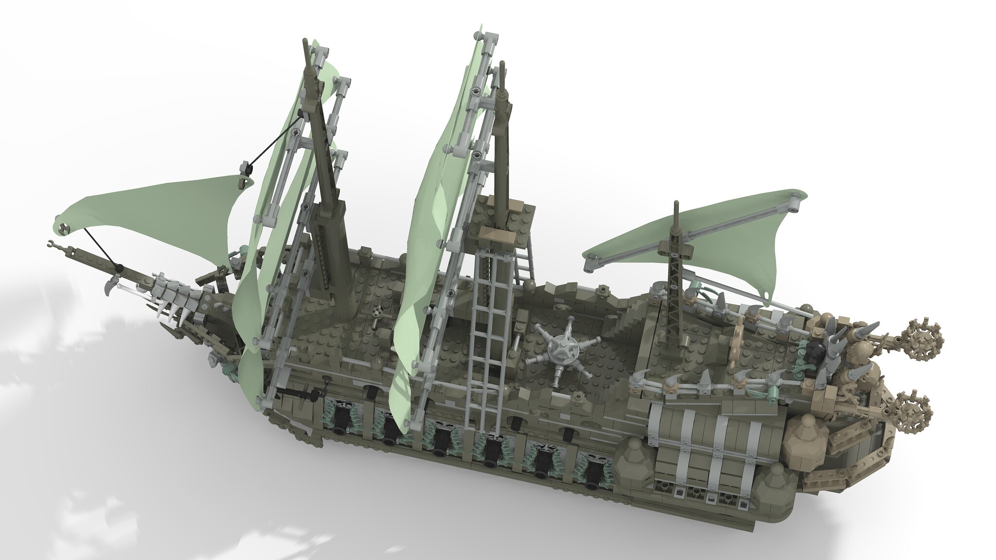 Render of "The Flying Dutchman" by ZedKay