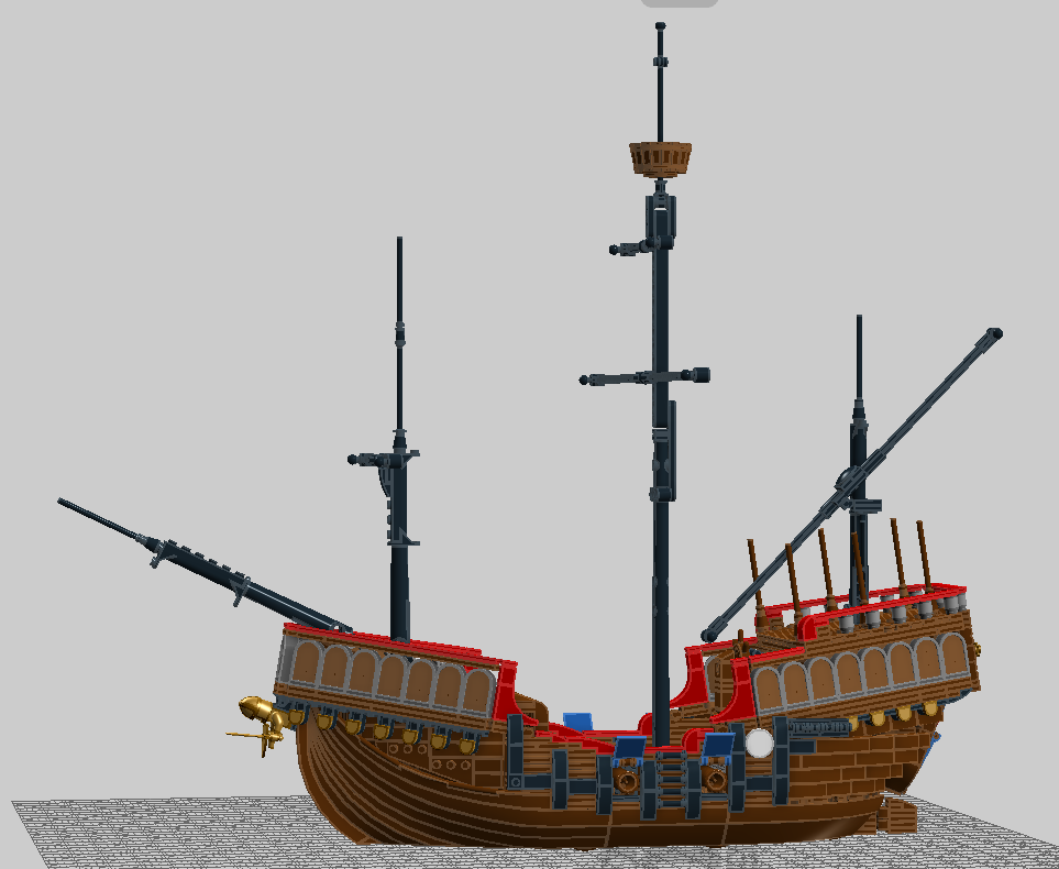 Photo of "Late Renaissance Carrack” by SteamSewnEmpire