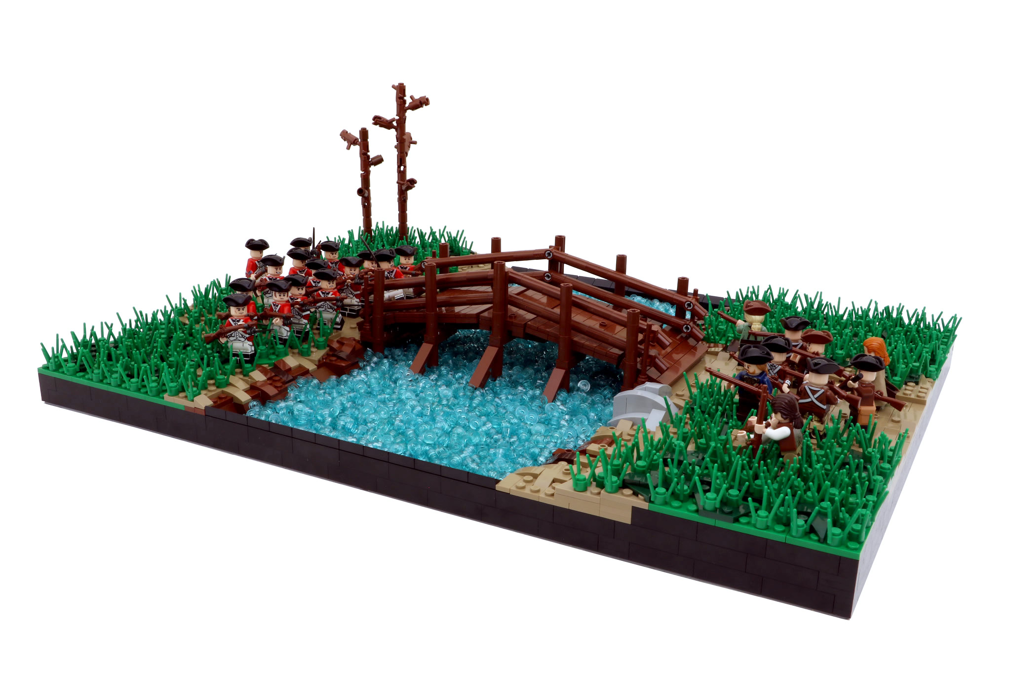 Lego revolutionary sales war moc
