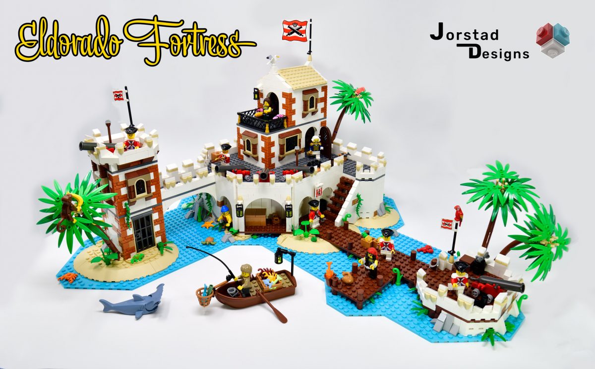 “Eldorado Fortress” redesigned by JorstadDesigns MOCs The home of