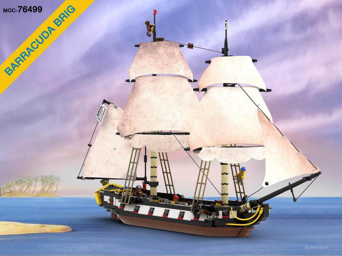 Barracuda Brig” by Supersick_ – MOCs – The home of LEGO® Pirates