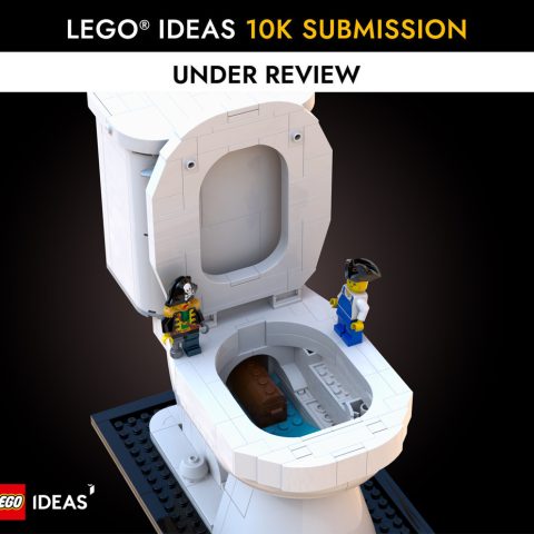 Thumbnail Image of “Pirates of Toilet Cove” by Nick Lafreniere reaches 10K on LEGO Ideas
