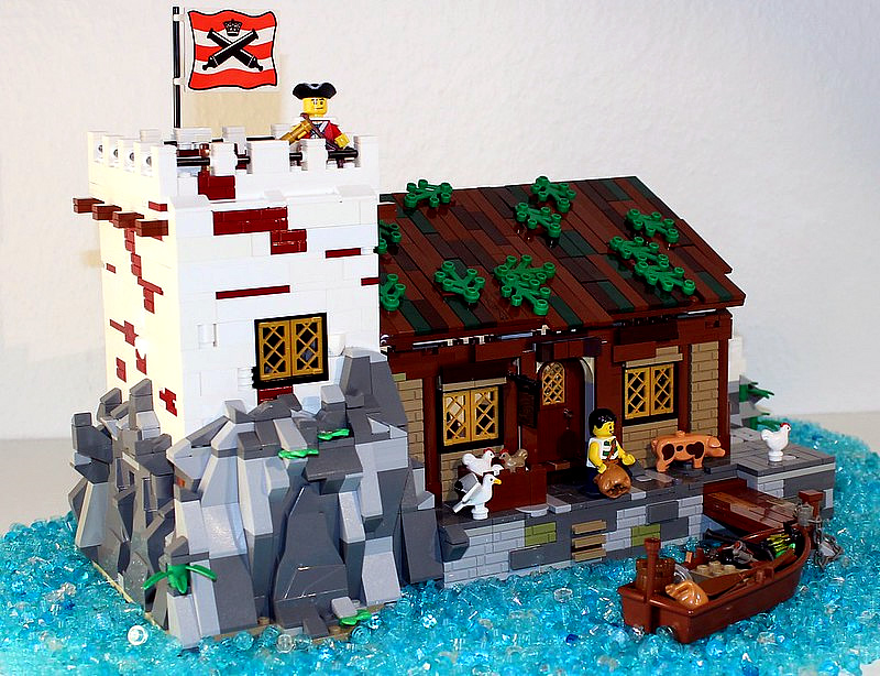 Photo of rejected LEGO Ideas Submission "Caswell Point" by Piraten