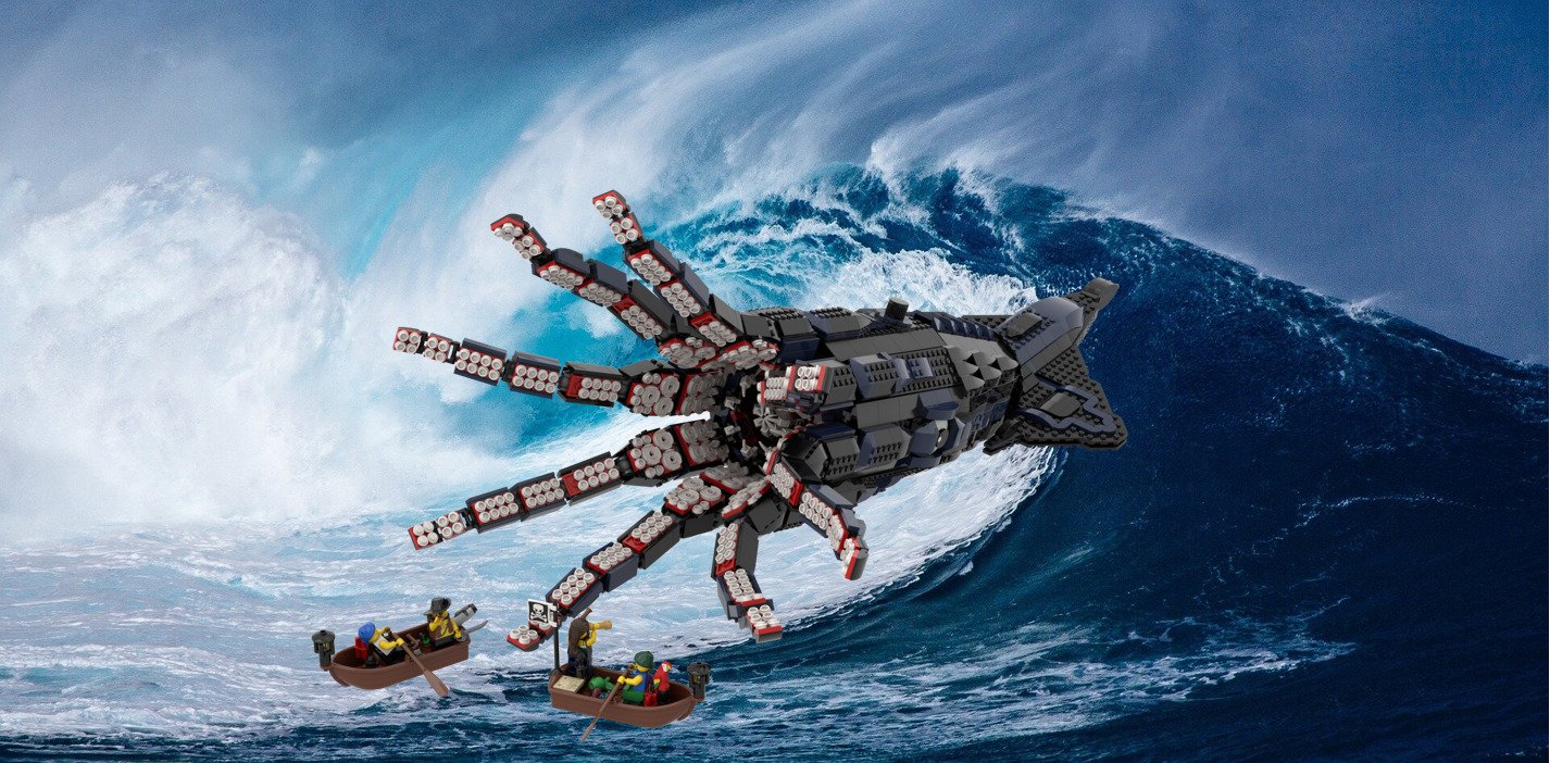 pirates of the caribbean kraken scene