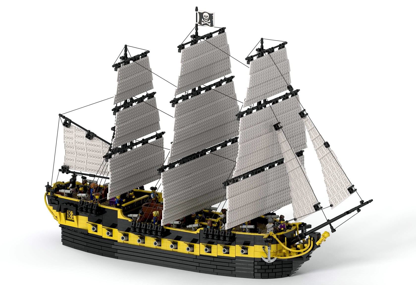 Juramento Es barato Tormenta Trinidad Pirate Ship” by NOD – MOCs – Pirate LEGO® News and MOCs