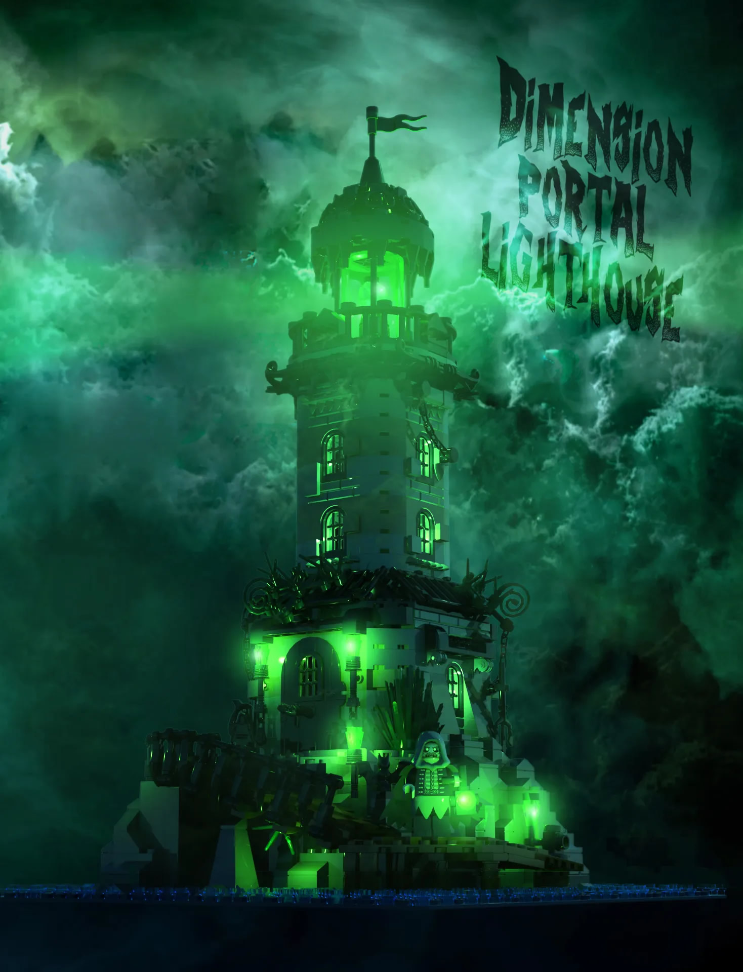 Featured Image for "Dimension Portal Lighthouse" by Delusion Brick