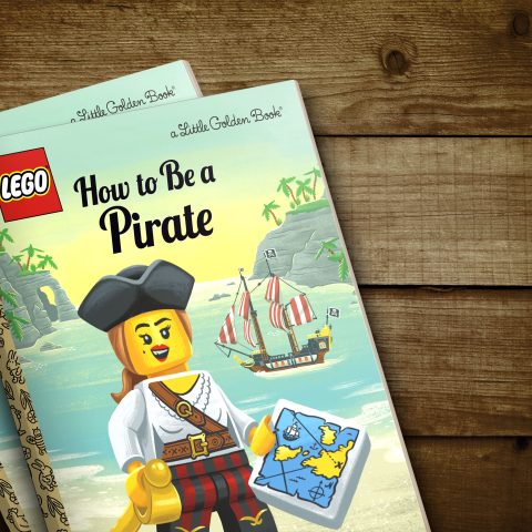 Thumbnail Image of “How to Be a Pirate” LEGO Little Golden Book
