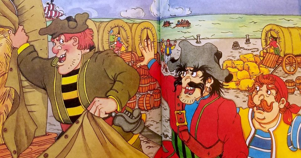 Captain Foul from the Ladybird Books