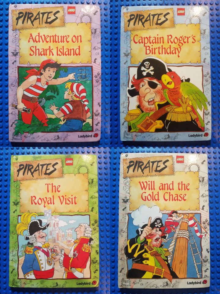 Covers of the LEGO Pirates Ladybird Books